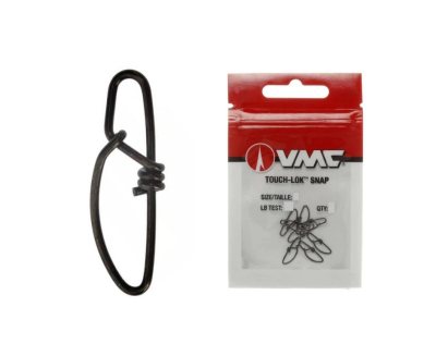 Карабин VMC Touch-Lok Snap TLKS -#3 123lb(56кг) B.Ni (8шт) -8267